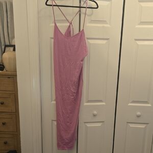 Z Supply Pink Midi Dress